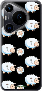 Силиконовый чехол Овечки1 для Huawei Pura 70 - 4637u-3703 изображение 