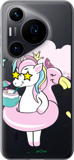 Силиконовый чехол Crown Unicorn для Huawei Pura 70 - 4660u-3703 изображение 