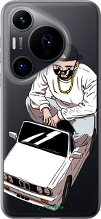 Силиконовый чехол Тачка для Huawei Pura 70 - 4663u-3703 изображение 