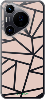 Силиконовый чехол Абстракция 2 для Huawei Pura 70 - 4872u-3703 изображение 