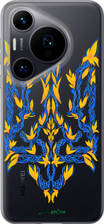 Силиконовый чехол Герб Украины v3 для Huawei Pura 70 - 5313u-3703 изображение 