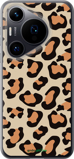 Силиконовый чехол Пятна леопарда v2 для Huawei Pura 70 - 5496u-3703 изображение 