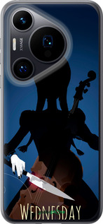 Силиконовый чехол Wednesday для Huawei Pura 70 - 5515u-3703 изображение 