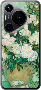 Силиконовый чехол Винсент Ван Гог. Ваза с розами для Huawei Pura 70 - 5543u-3703 изображение 