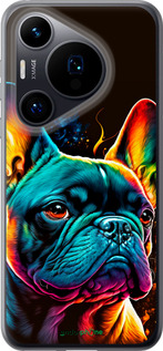 Силиконовый чехол Яркий бульдог для Huawei Pura 70 - 5547u-3703 изображение 
