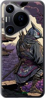 Силиконовый чехол Птица воин для Huawei Pura 70 - 5587u-3703 изображение 