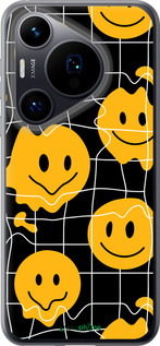 Силиконовый чехол Смайлы v3 для Huawei Pura 70 - 5623u-3703 изображение 