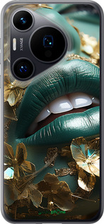 Силиконовый чехол Губы 2 для Huawei Pura 70 - 5667u-3703 изображение 