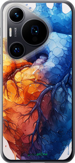 Силиконовый чехол Арт-сердце для Huawei Pura 70 - 6034u-3703 изображение 