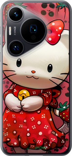 Силиконовый чехол hello kitty1 для Huawei Pura 70 - 6036u-3703 изображение 
