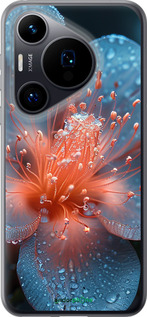 Силиконовый чехол Роса на цветке для Huawei Pura 70 - 6039u-3703 изображение 