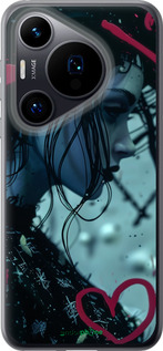 Силиконовый чехол XO Love v2 для Huawei Pura 70 - 6057u-3703 изображение 