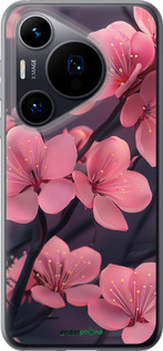 Силіконовий чохол 'Пурпурова сакура' для Huawei Pura 70 зображення 6