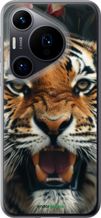 Силиконовый чехол Тигровое величие для Huawei Pura 70 - 6080u-3703 изображение 