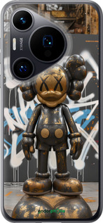 Силиконовый чехол Bronze kaws v3 для Huawei Pura 70 - 6099u-3703 изображение 