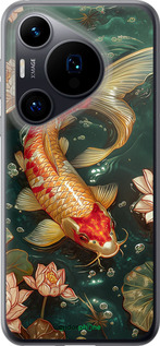 Силиконовый чехол Мелодия Лотоса для Huawei Pura 70 - 6106u-3703 изображение 