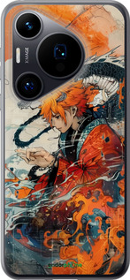 Силиконовый чехол Зеницу Агацума для Huawei Pura 70 - 6114u-3703 изображение 