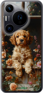 Силиконовый чехол Щенок cocker spaniel для Huawei Pura 70 - 6136u-3703 изображение 