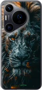 Силиконовый чехол Лев в сумерках для Huawei Pura 70 - 6154u-3703 изображение 