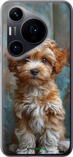 Силиконовый чехол Щенок мальтипу для Huawei Pura 70 - 6157u-3703 изображение 