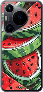 Силиконовый чехол Арбуз для Huawei Pura 70 - 6315u-3703 изображение 