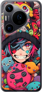 Силиконовый чехол Аниме парень для Huawei Pura 70 - 6317u-3703 изображение 