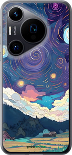 Силиконовый чехол Креативный арт для Huawei Pura 70 - 6322u-3703 изображение 