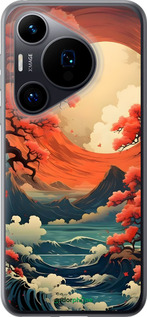 Силиконовый чехол Природа японии для Huawei Pura 70 - 6327u-3703 изображение 