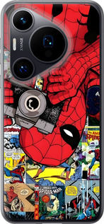 Силиконовый чехол Человек паук 2 для Huawei Pura 70 - 6333u-3703 изображение 