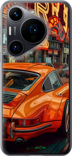 Силиконовый чехол Порше для Huawei Pura 70 - 6334u-3703 изображение 