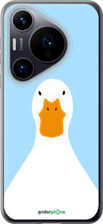 Силиконовый чехол Гусь для Huawei Pura 70 - 6350u-3703 изображение 