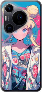 Силиконовый чехол Сейлор Мун 2 для Huawei Pura 70 - 6351u-3703 изображение 