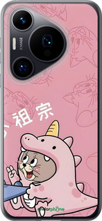 Силиконовый чехол Том и джерри 2 для Huawei Pura 70 - 6359u-3703 изображение 