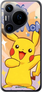 Силиконовый чехол Пикачу для Huawei Pura 70 - 6383u-3703 изображение 