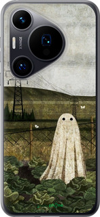 Силиконовый чехол Иллюстрация призрак в капусте для Huawei Pura 70 - 6440u-3703 изображение 