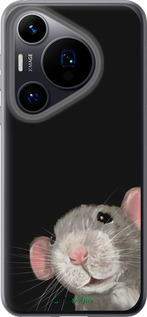 Силиконовый чехол The Peeking Rat для Huawei Pura 70 - 6442u-3703 изображение 