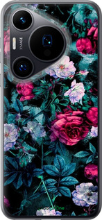 Силиконовый чехол Сад и розы для Huawei Pura 70 - 6483u-3703 изображение 