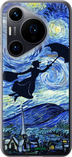 Силиконовый чехол С изображением Мэри Поппинс «Звездная ночь» для Huawei Pura 70 - 6487u-3703 изображение 