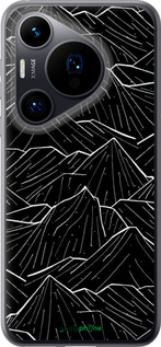Силиконовый чехол С изображением Темных гор для Huawei Pura 70 - 6489u-3703 изображение 