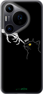 Силиконовый чехол Кошка для Huawei Pura 70 - 6505u-3703 изображение 