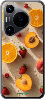 Силиконовый чехол Фрукты 3 для Huawei Pura 70 - 6703u-3703 изображение 