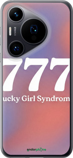 Силиконовый чехол 'Aesthetic Aura Gradient 777 Lucky Energy' для Huawei Pura 70 изображение 5