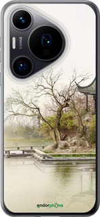 Силиконовый чехол Японский пейзаж для Huawei Pura 70 - 776u-3703 изображение 