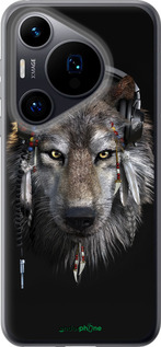 Силиконовый чехол Волк-меломан для Huawei Pura 70 - 875u-3703 изображение 