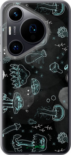 Силиконовый чехол Медузы для Huawei Pura 70 - 906u-3703 изображение 