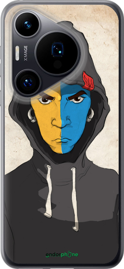 Силиконовый чехол Злой подросток для Huawei Pura 70 - 1053u-3703 изображение 