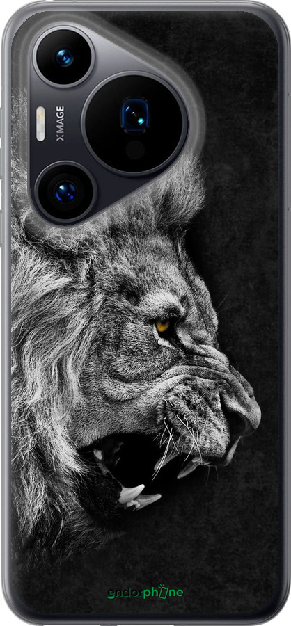 Силиконовый чехол Лев для Huawei Pura 70 - 1080u-3703 изображение 