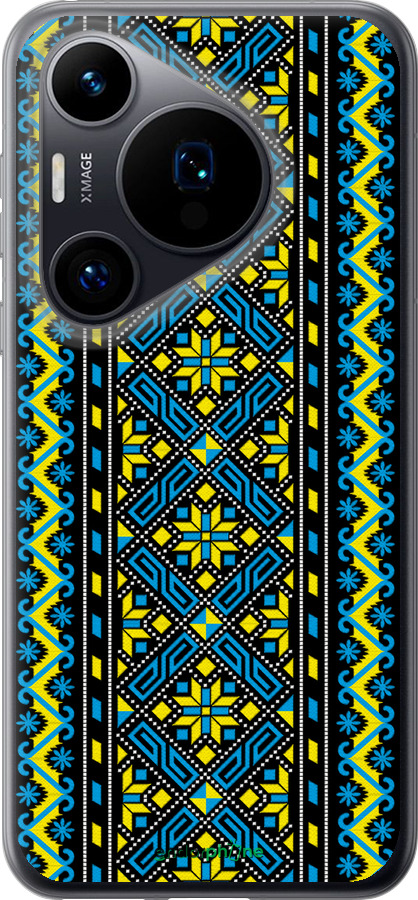 Силиконовый чехол Вышиванка 39 для Huawei Pura 70 - 1173u-3703 изображение 