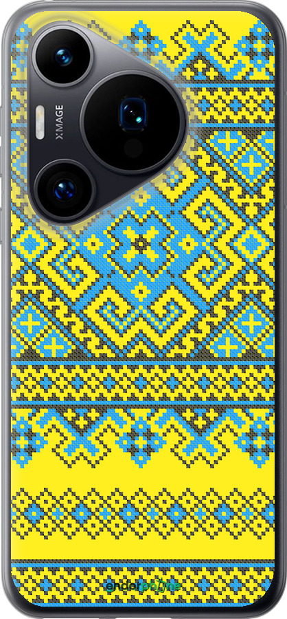 Силиконовый чехол Вышиванка 41 для Huawei Pura 70 - 1175u-3703 изображение 