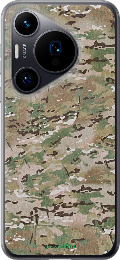 Силиконовый чехол Камуфляж v5 для Huawei Pura 70 - 1201u-3703 изображение 